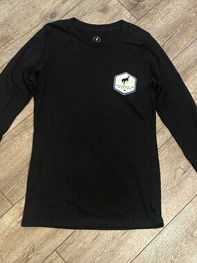 Unisex Bronco Nation Shirt, Black Long Sleeve, Size L